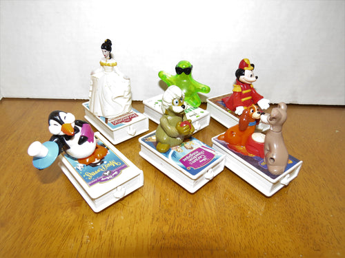 1998 Disney McDonald's - VIDEO FAVORITE - happy meal toy - SET French