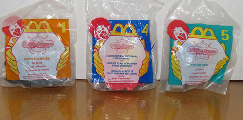 1996 McDonald's - BEETLEBORG - happy meal toy - Unopened - MIP LOT