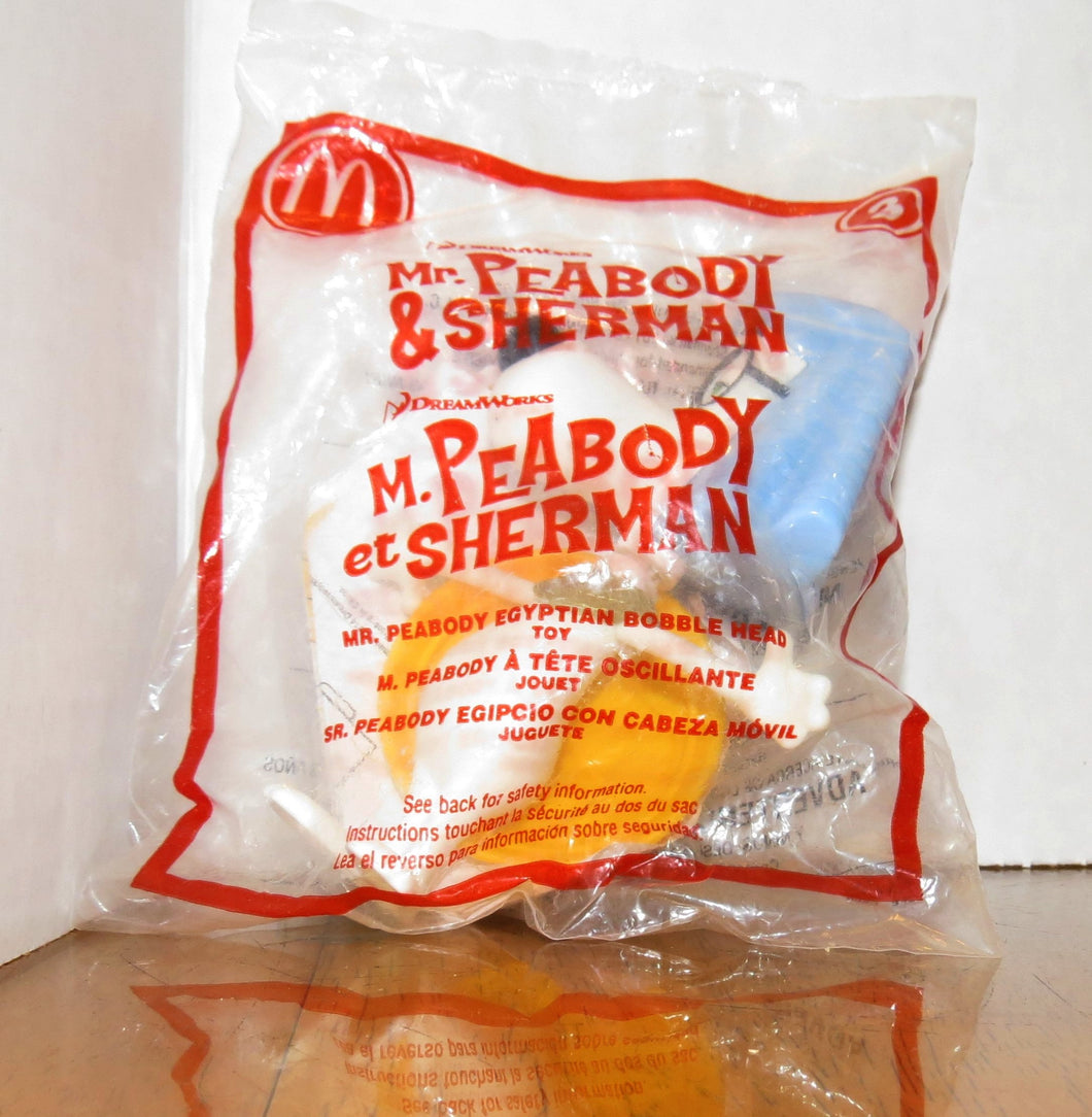 2014 McDonald's - Mr. PEABODY - happy meal toy MIP - No3
