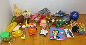 BIG COLLECTIBLE KEYRING LOT / great condition / all mixed