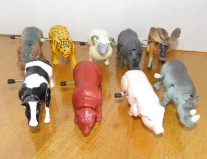 Mixed WIND-UP toys lot - Animals
