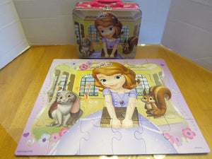 Disney - PUZZLE WITH METAL LUNCH BOX - 24 pcs  - complete