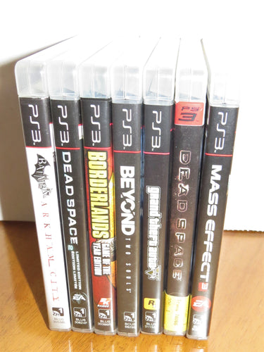HUGE LOT PS3 - good recycled condition / recyclé