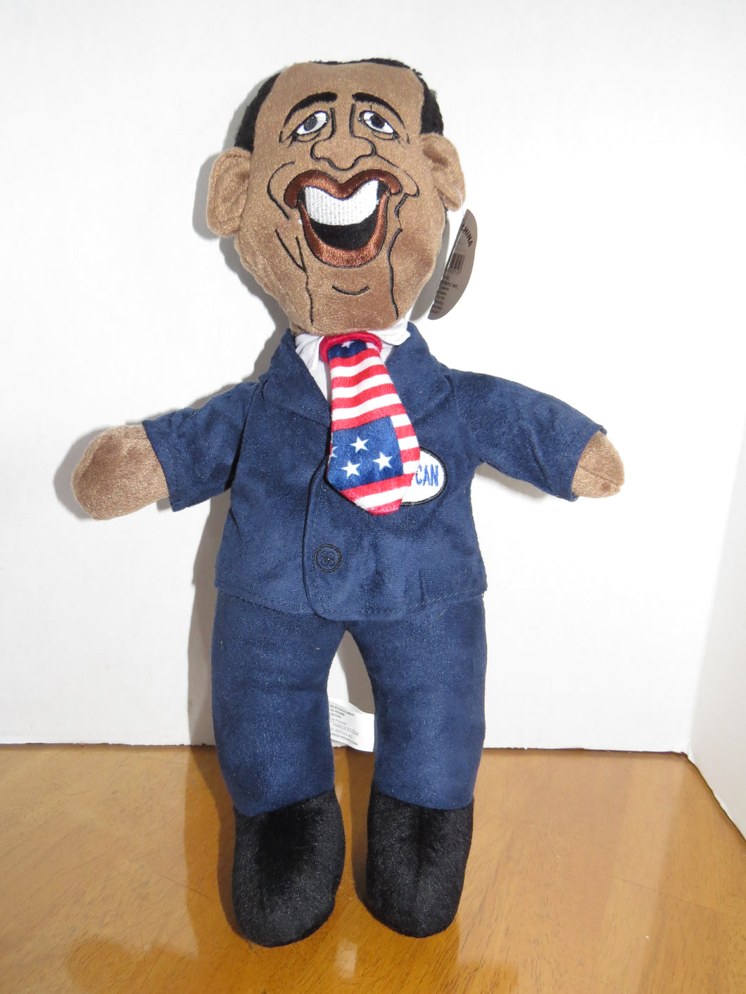 BARACK OBAMA -16'' tall doll  made by Caroussel 24K series / YES WE CAN