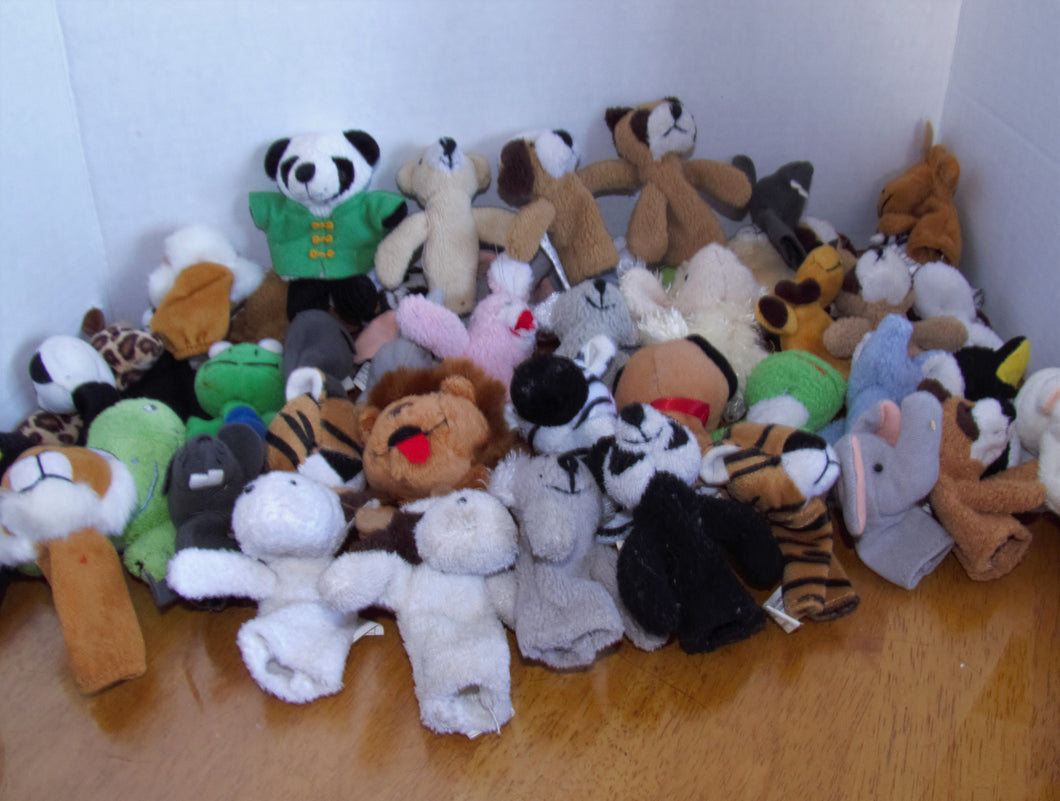 60+ Finger Puppet - ANIMALS - toy lot