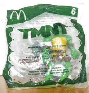 2007 McDonald's - TMNT TEENAGE MUTANT NINJA TURTLES - happy meal #4 MIP