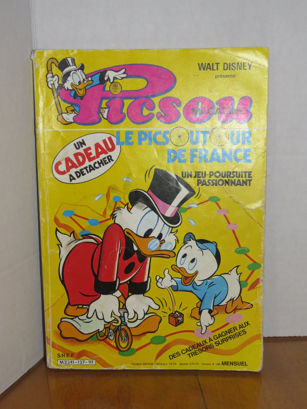 1983 Disney - PICSOU MAGAZINE - french / français #137
