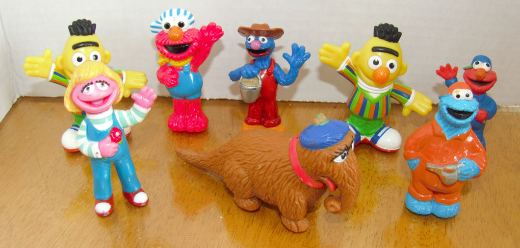 SESAME STREET - pvc figurine lot - Muppets
