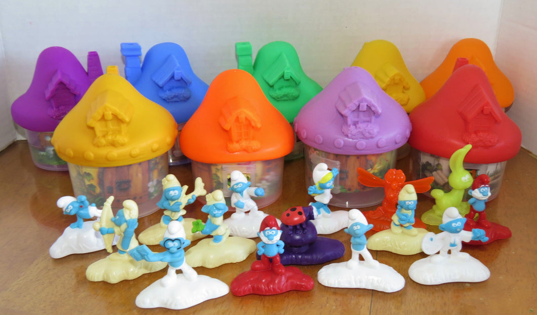 2017 McDonald's - SMURFS -  SCHTROUMPFS - happy meal toy - LOT A-9