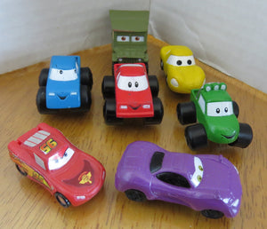 Disney Pixar - CARS - pvc - 2'' tall - LOT S