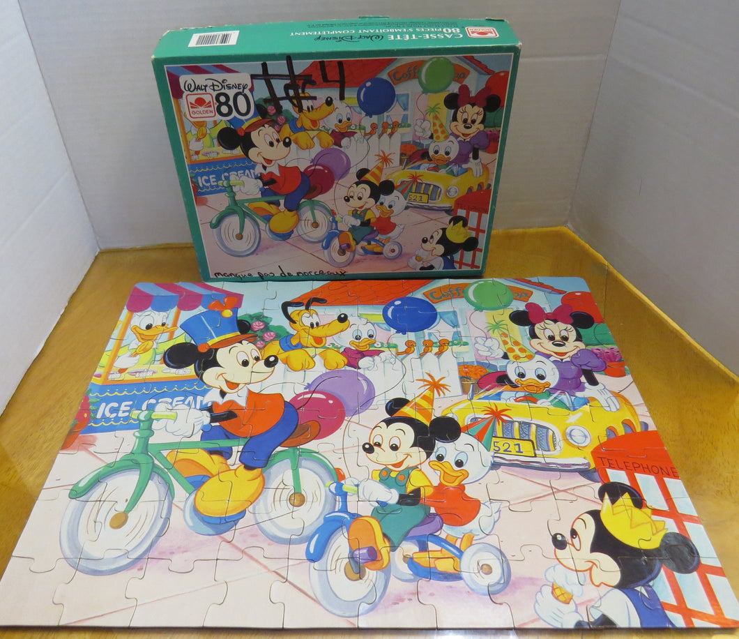 Puzzle DISNEY MICKEY - 100 pcs - complete w box