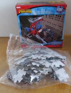 Puzzle SPIDERMAN - 100 pcs - complete w box