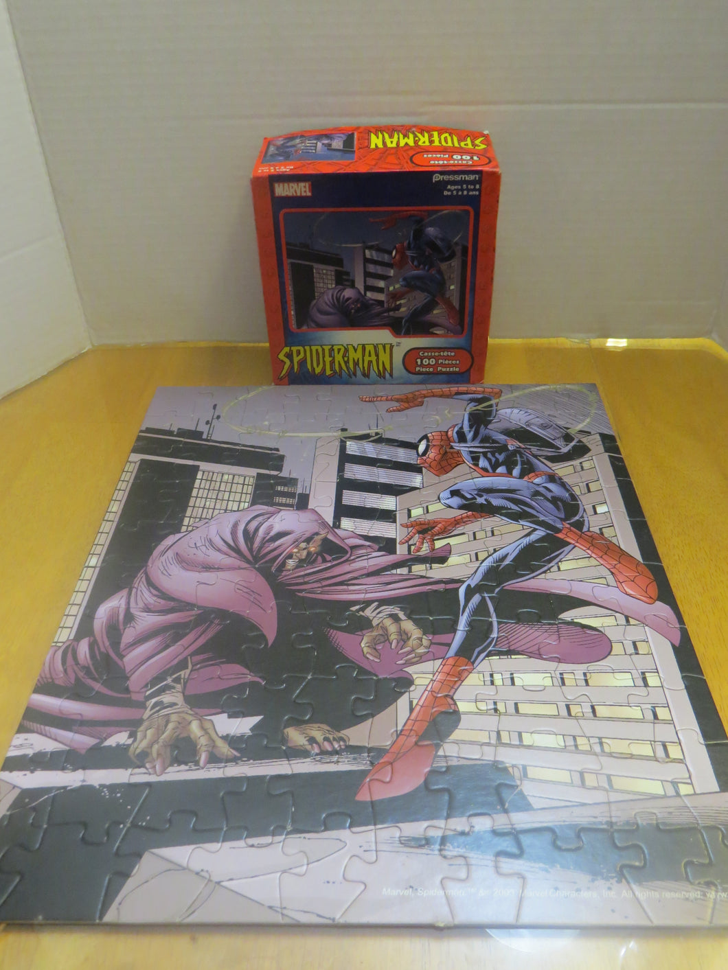 Puzzle MARVEL SPIDERMAN - 100 pcs - complete w box