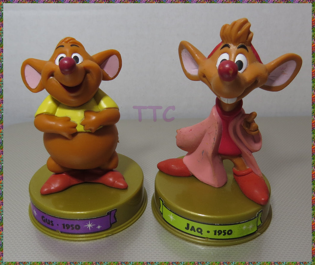 2002 Disney McDonald's - CINDERELLA 's mice - Happy Meal / 100 years of Disney