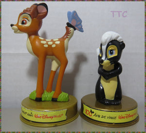 2002 Disney McDonald's - BAMBI PAIR - Happy Meal / 100 ans de magie FRENCH EDITION