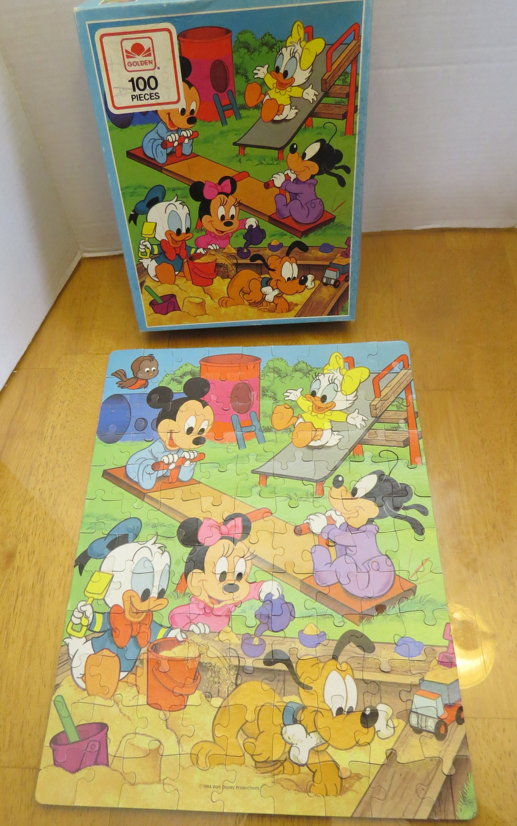 DISNEY BABIES -MICKEY AND FRIENDS - 100 mcx puzzle complete