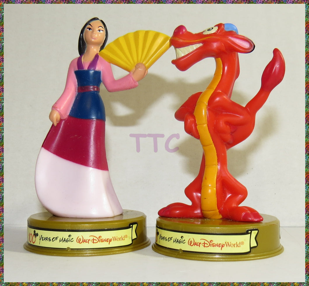 2002 Disney McDonald's - MULAN - Happy Meal / 100 years of Disney FRENCH EDITION