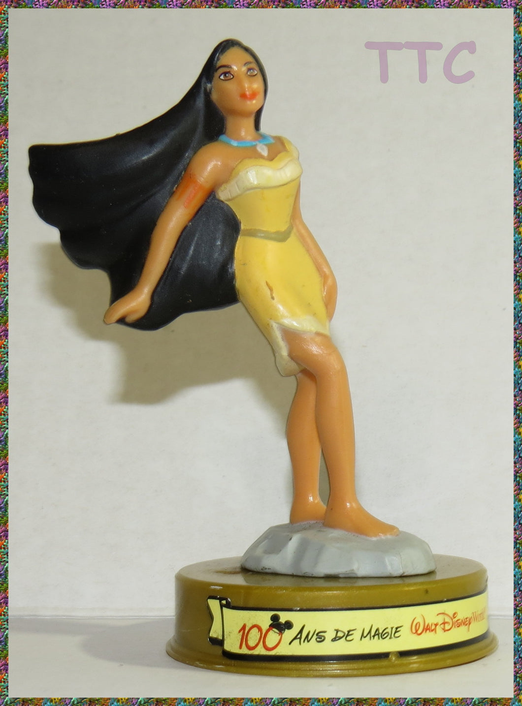 2002 Disney McDonald's - POCAHONTAS - Happy Meal / 100 years of Disney FRENCH EDITION