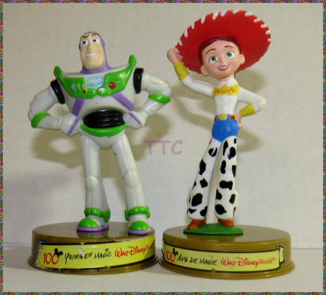 2002 Disney McDonald's - BUZZ LIGHTYEAR & WENDY - Happy Meal / 100 years of Disney FRENCH EDITION