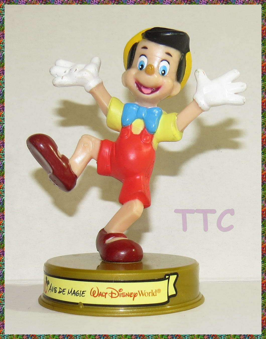 Disney McDonald's - PINOCCHIO - Happy Meal / 100 years of Disney FRENCH EDITION