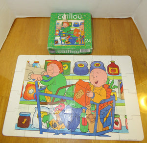 CAILLOU - 24 PCS - puzzle complete w box