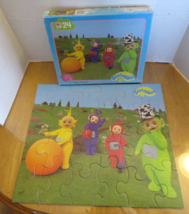 TELETUBBIES  - 24 pcs - puzzle complete w box