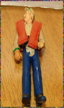 Vintage TONKA drivers - action figure 3.5'' tall w safety vest