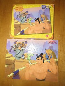 DISNEY - MULAN - 24 mcx puzzle complete w box