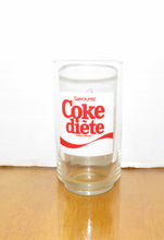 DIET COCA-COLA - ASTERIX PROMOTIONAL DRINKING GLASS - 6'' TALL