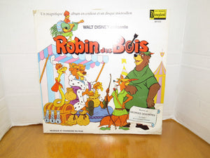1973 DISNEY -  ROBIN DES BOIS - record 33 rpm  - WALT DISNEY