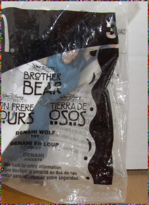 2003 Disney McDonalds - BROTHER BEAR - Happy meals toy MIP - DENAHI - No 3 - Toffey's Treasure Chest