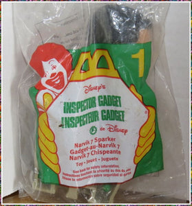 1999 Disney McDonalds - INSPECTOR GAGDGET - Happy meals toy MIP - NAVIK - Toffey's Treasure Chest