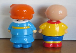 Cinar CAILLOU & ROSIE -figurine 5'' tall