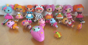 LALALOOPSY figurine toy 3'' lot