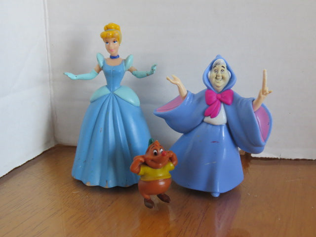 Disney - CINDERELLA - 4'' tall figurine LOT