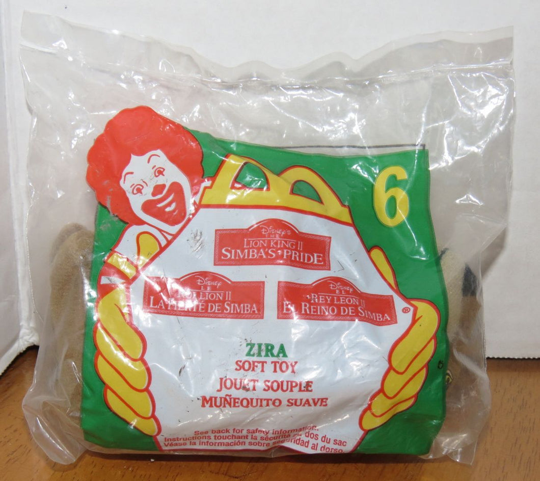 1998 McDonalds Disney LION KING toy Unopened No6 - Toffey's Treasure Chest