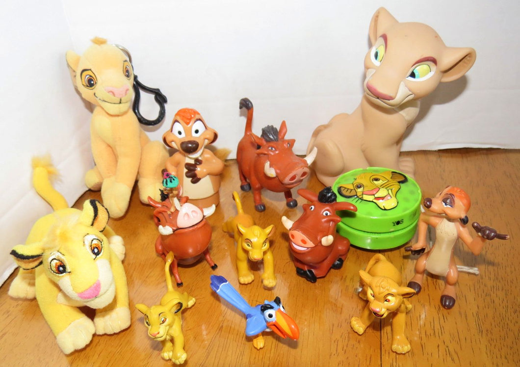 All mixed DISNEY LION KING toy lot