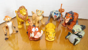 1994 Burger King Disney LION KING pull toy set - Toffey's Treasure Chest