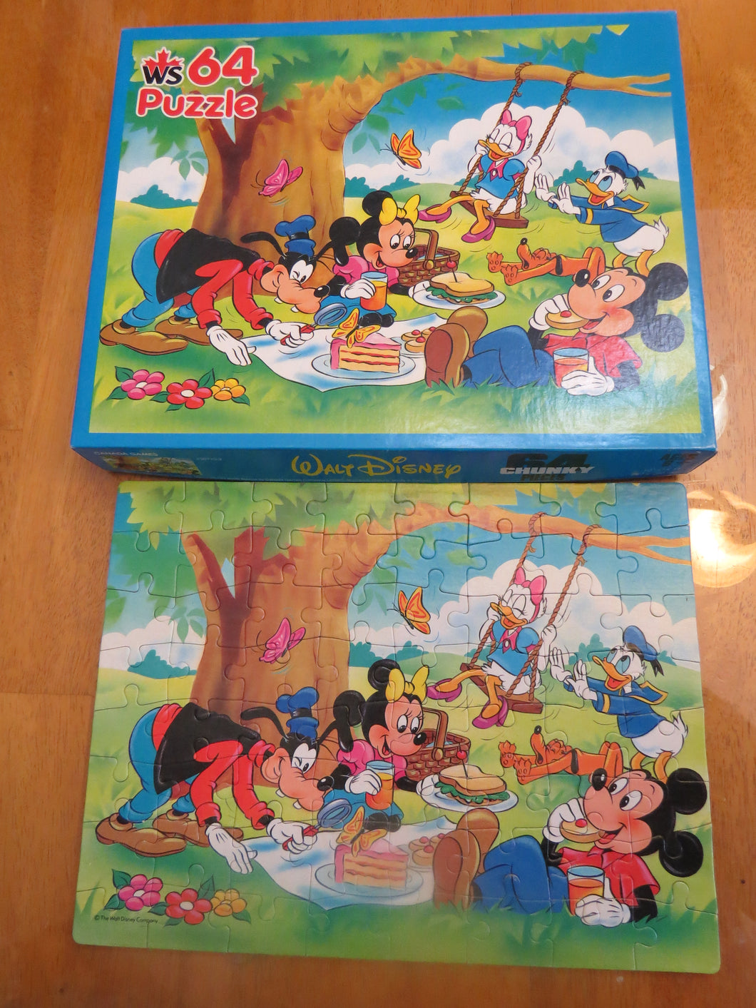 DISNEY - MICKEY AND FRIENDS - PUZZLE - 24 pcs - complete w box