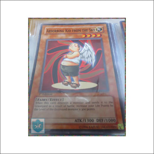 Absorbing Kid From The Sky - 1St Edition - Ast-072 - Monster - Moderatly-Played - Tcg