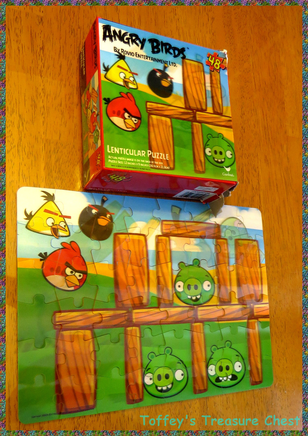Puzzle ANGRY BIRDS - 48 PCS - complete w box