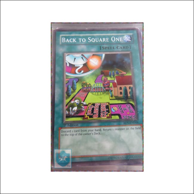 Back To Square One - 1St Edition - Rds-En044 - Spell - Near-Mint - Tcg