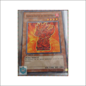 Barrier Statue Of The Darkness - 1St Edition - Cdip-En020 - Monster - Moderatly-Played - Tcg