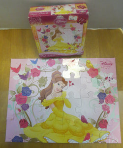 Puzzle DISNEY - BEAUTY AND THE BEAST - 24 PCS - complete w box