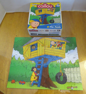 CAILLOU - 40 pcs - puzzle complete w box