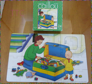 CAILLOU - puzzle 24 mcx - Complete with box