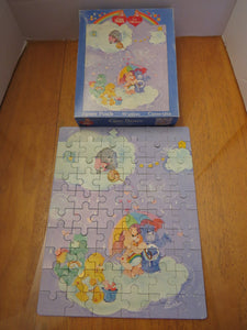 1984 VINTAGE Puzzle CAREBEARS - CARE BEARS - 24 PCS - complete w box