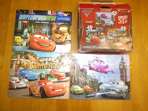 CARS - 40 pcs - puzzle complete w box