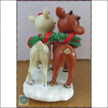 Departement 56 - Lets Celebrate Together - Rudolph & Clarice - Ceramic - Figurine - Figurine