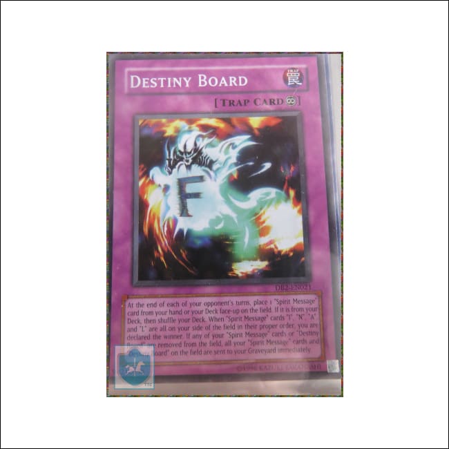 Destiny Board - Db2-En021 - Trap - Near-Mint - Tcg